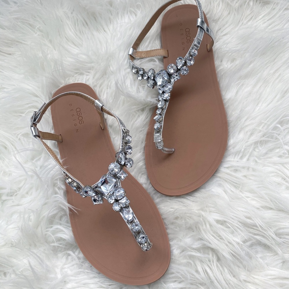 Asos Embellished Sandals